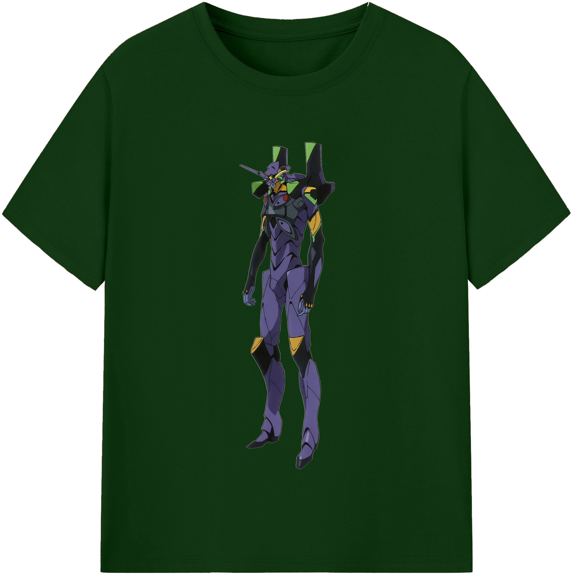 （画像用） EVA 新世紀エヴァンゲリオン 綿100％半袖Tシャツ（フロントプリント）